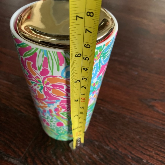 Lilly Pulitzer Pink and White Tumbler - Picture 9 of 16